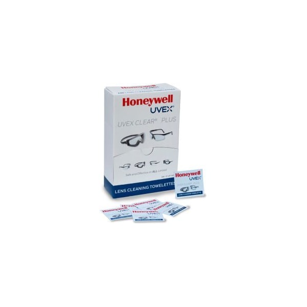 Honeywell North Honeywell Uvex S470 Clear Plus Lens Cleaning Towelettes